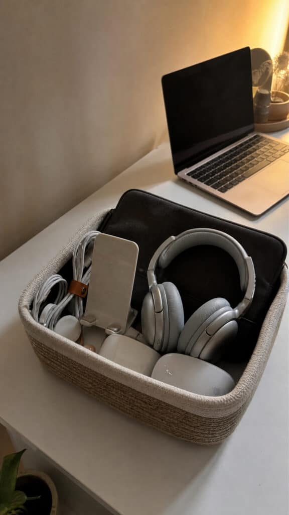 The Tech-Savvy Student Basket