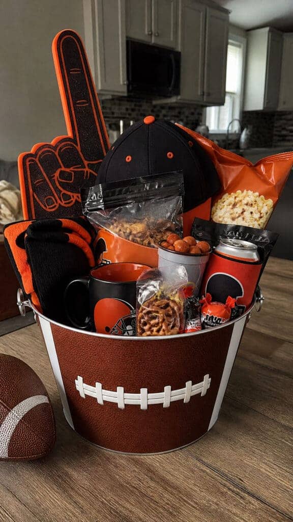 The Sports Fan Spooky Basket