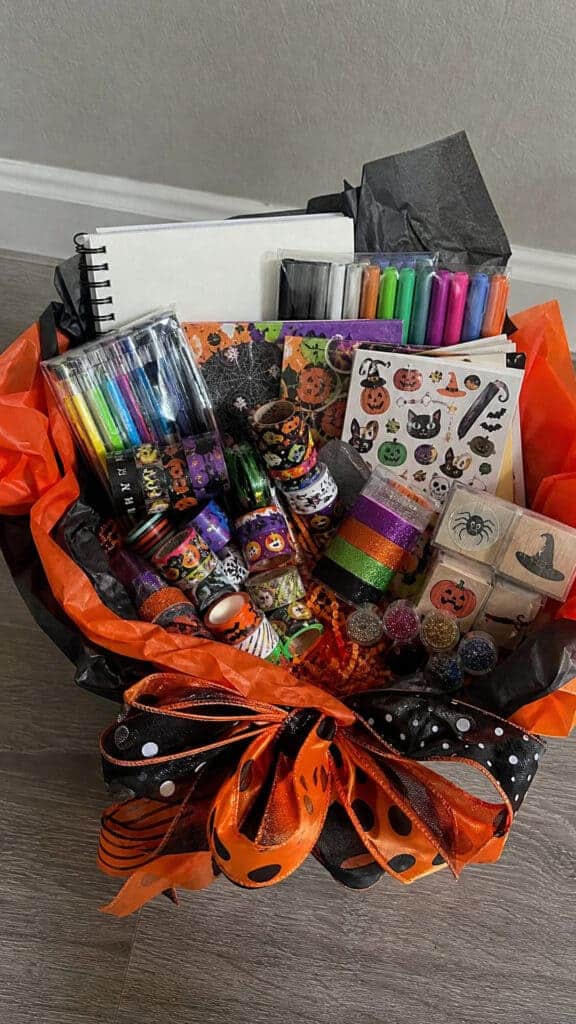 Crafty and Creative Boo Basket