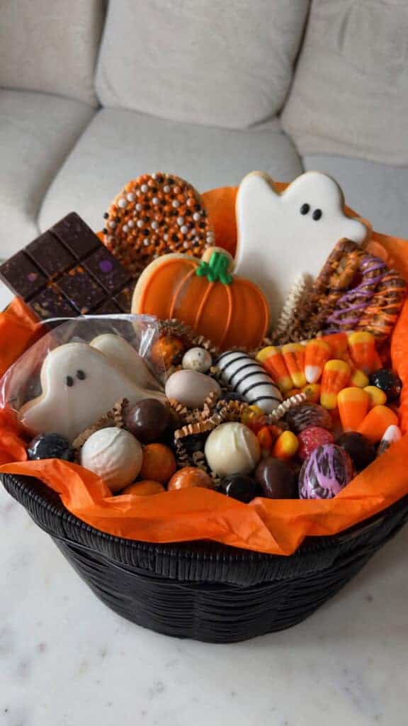 Sweet Treats and Candy Boo Basket