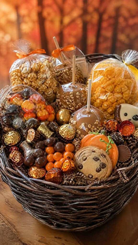 Sweet Treats and Snacks Boo Basket