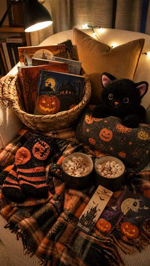 The Cozy Reading Nook Boo Basket