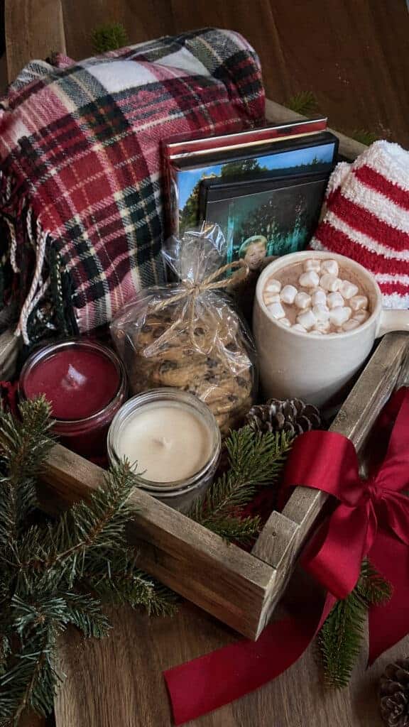 The Cozy Night In Christmas Gift Basket