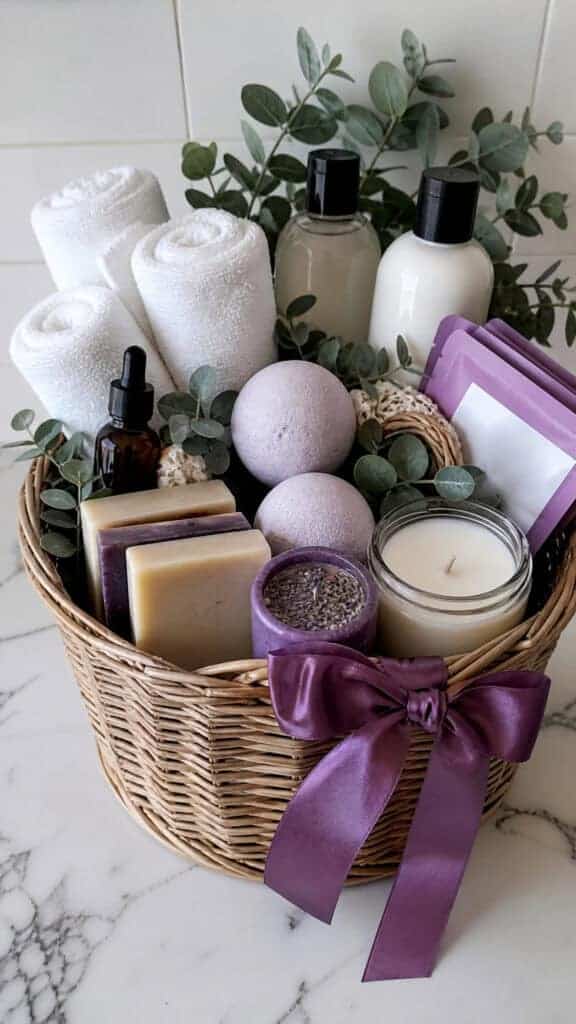 The Spa Day Relaxation Christmas Gift Basket