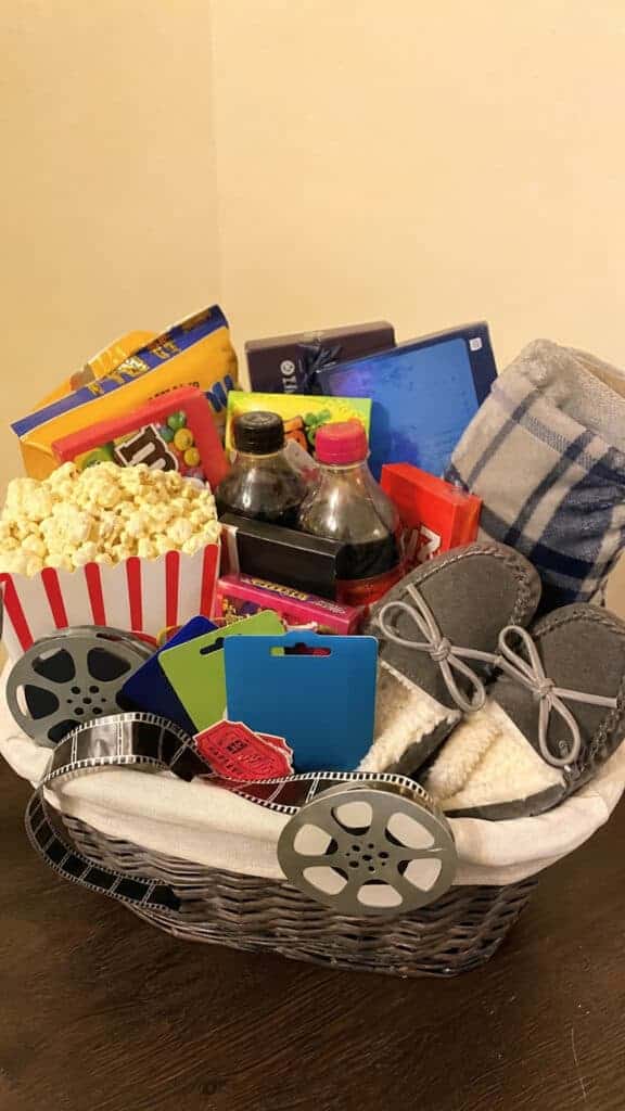 Movie Marathon Comfort Basket