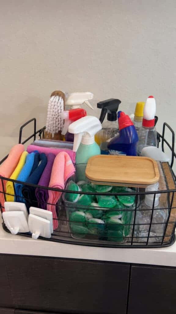 The Cleaning and Organization Basket