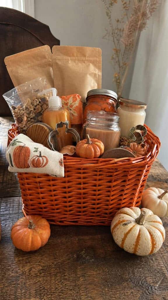 Pumpkin Spice Everything Basket