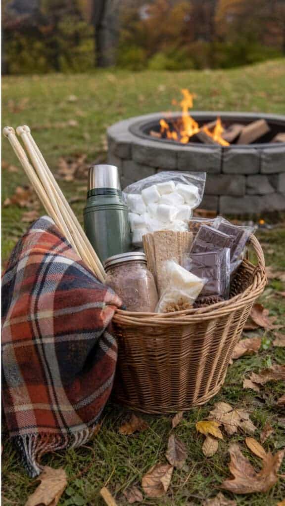 S'mores and Bonfire Night Basket