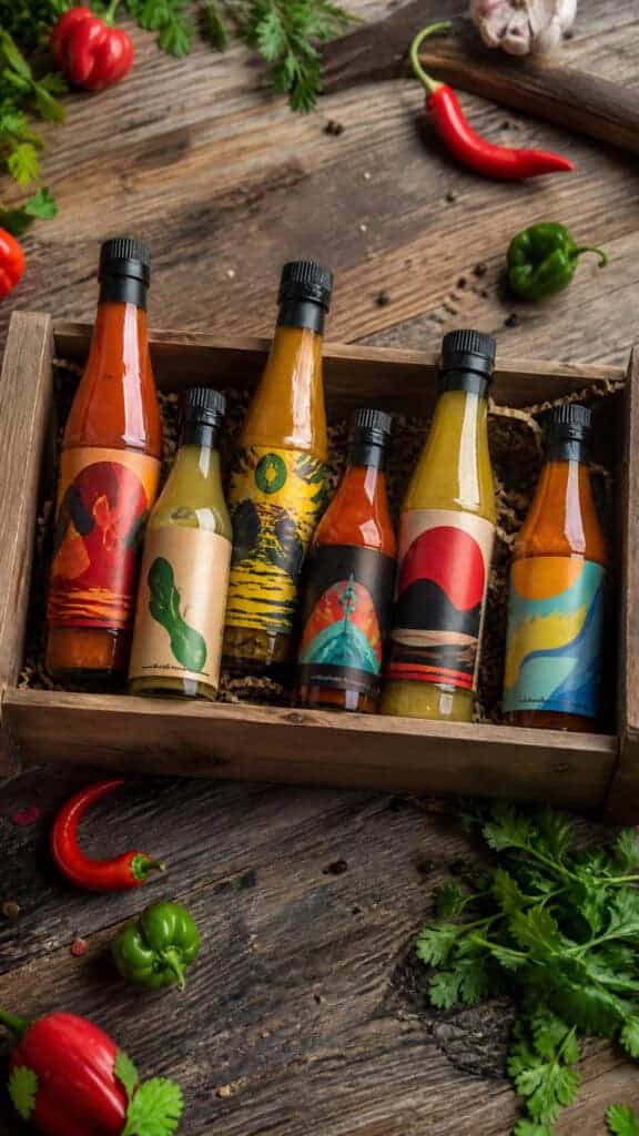 Gourmet Hot Sauce or BBQ Sauce Collection