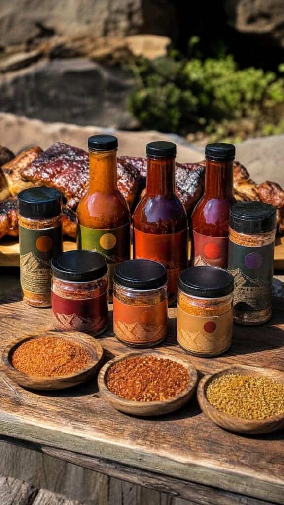 BBQ Rub and Sauce Gift Set