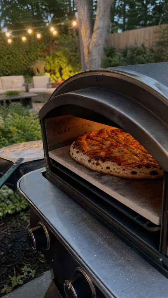 Outdoor Pizza Oven Attachment