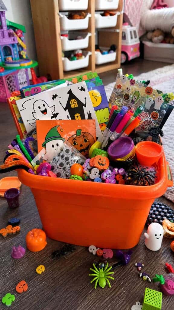 Little Monster Activity Basket