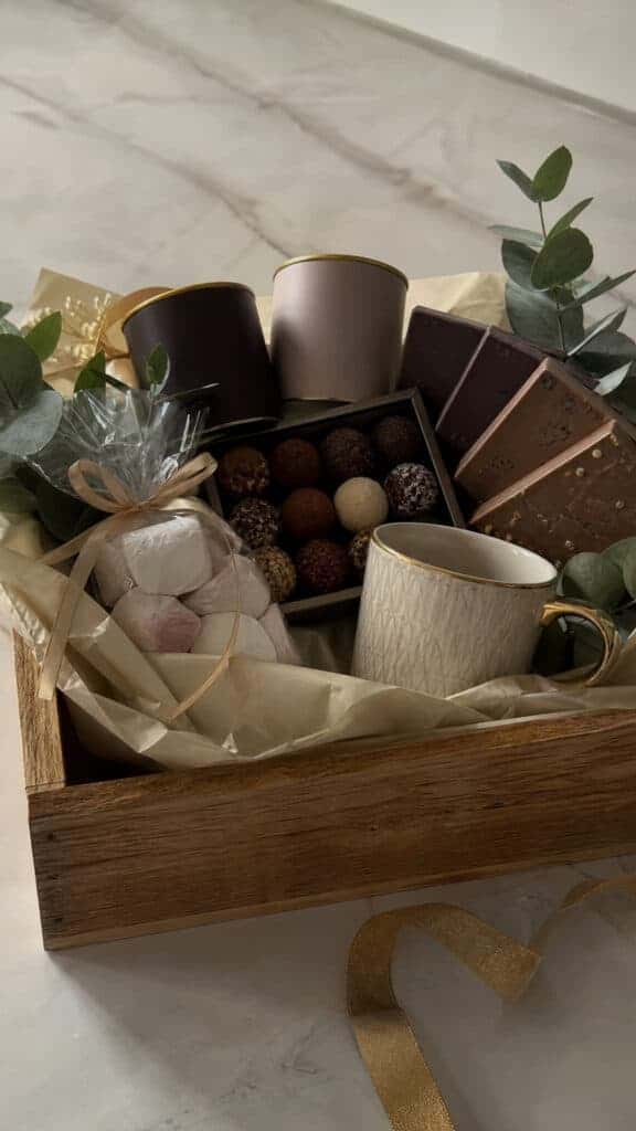 Gourmet Chocolate Lover's Hot Chocolate Gift Basket
