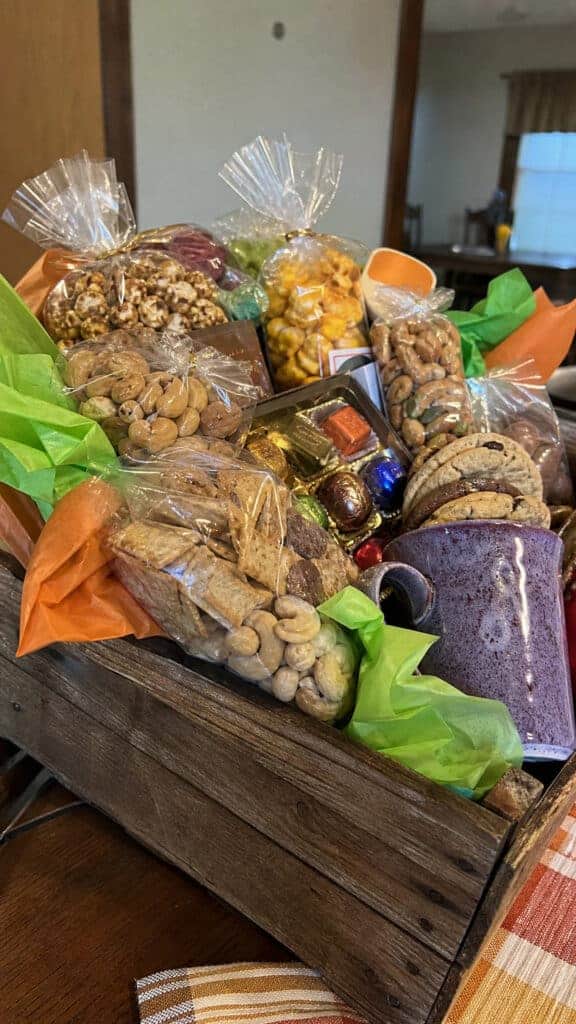The Sweet Treats and Snacks Basket