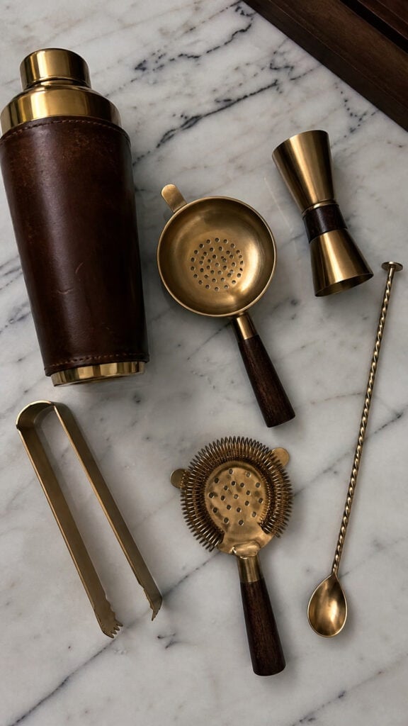 Whiskey Bar Tools and Accessories