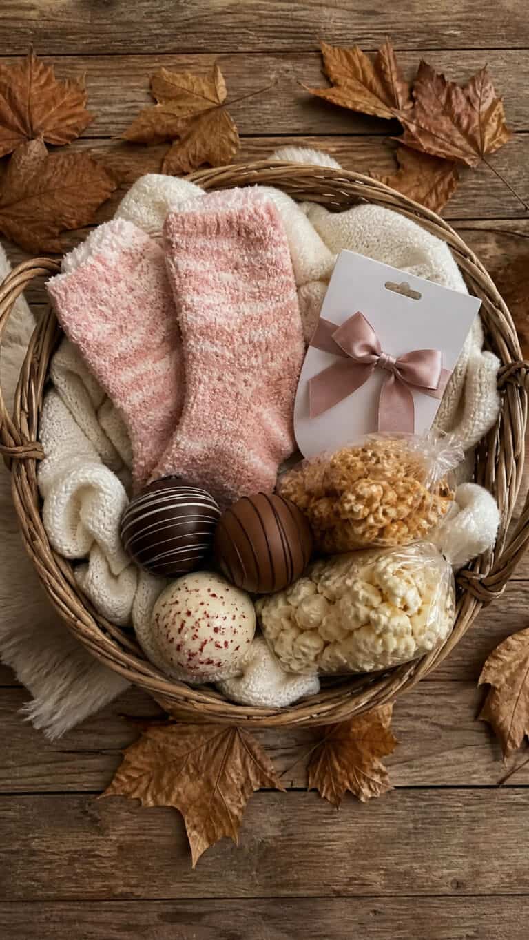 Cozy Night In Boo Basket