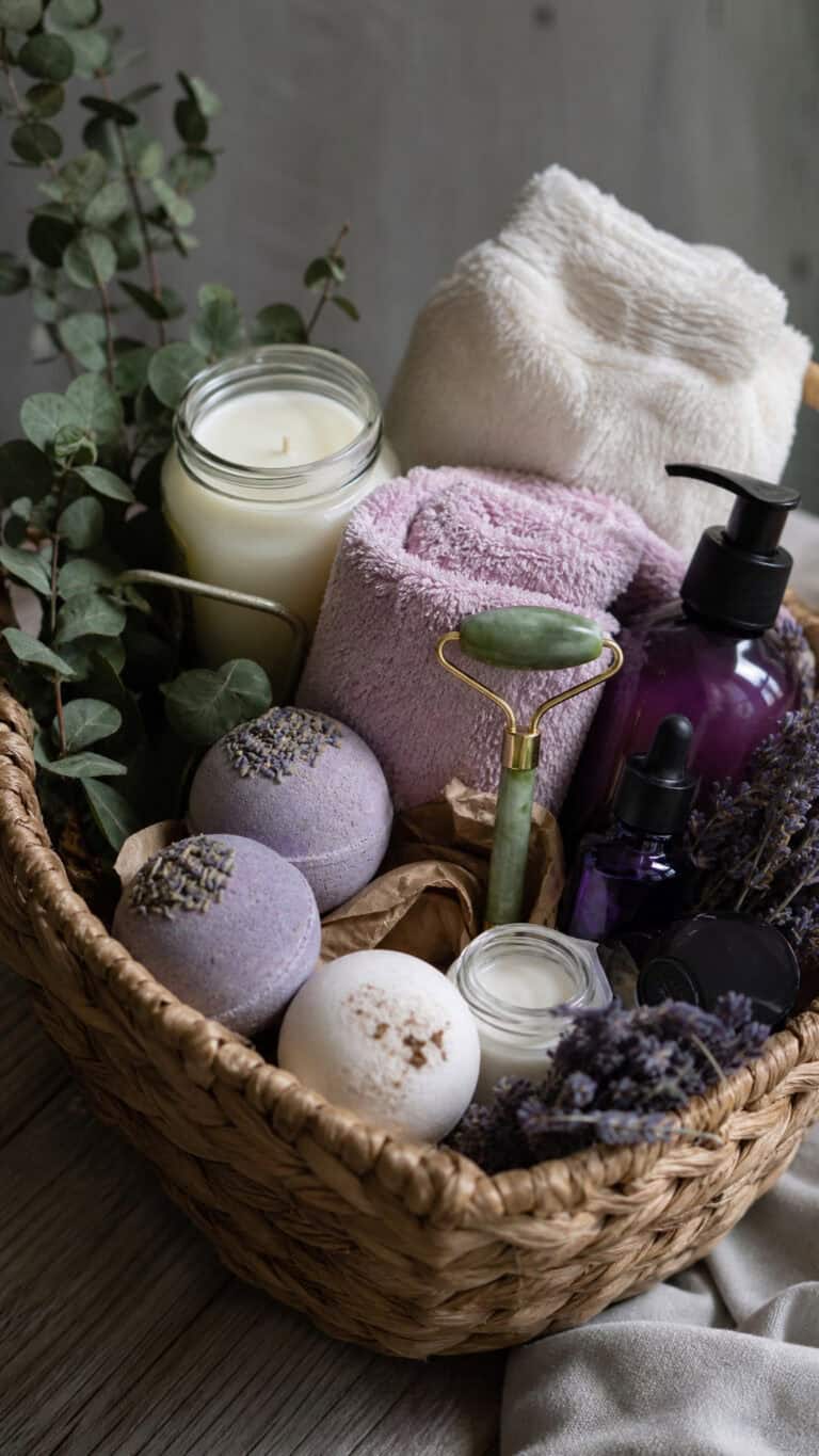 The Ultimate Spa Day at Home Basket