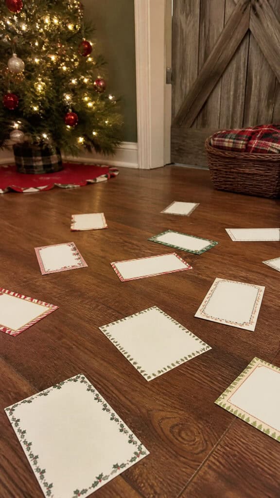 Christmas Scavenger Hunt Clues