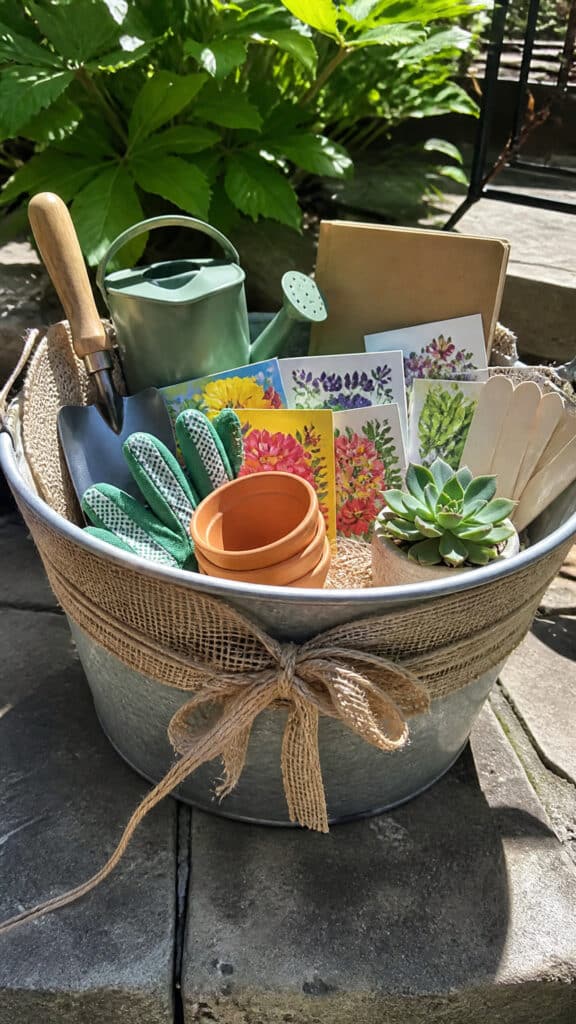 Green Thumb Gardening Basket