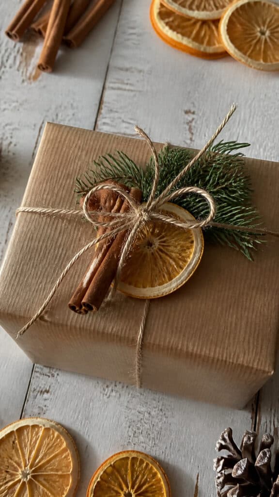 Dried Citrus and Cinnamon Stick Accents