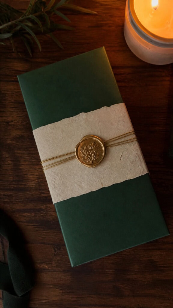 Layered Paper with Wax Seals