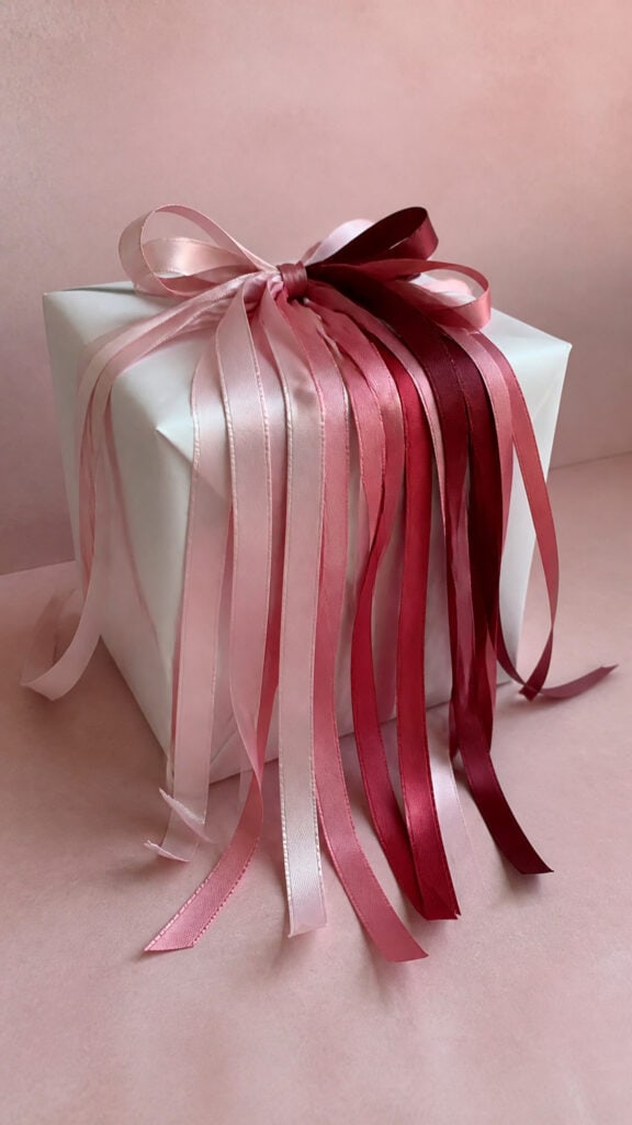 Ombre Ribbon Waterfall Effect