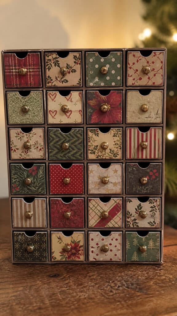 Matchbox Drawer Advent Calendar