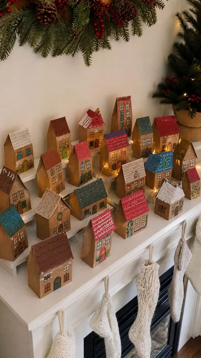 Paper Bag Village Advent Calendar