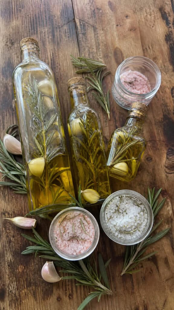 Infused Oils and Flavored Salts