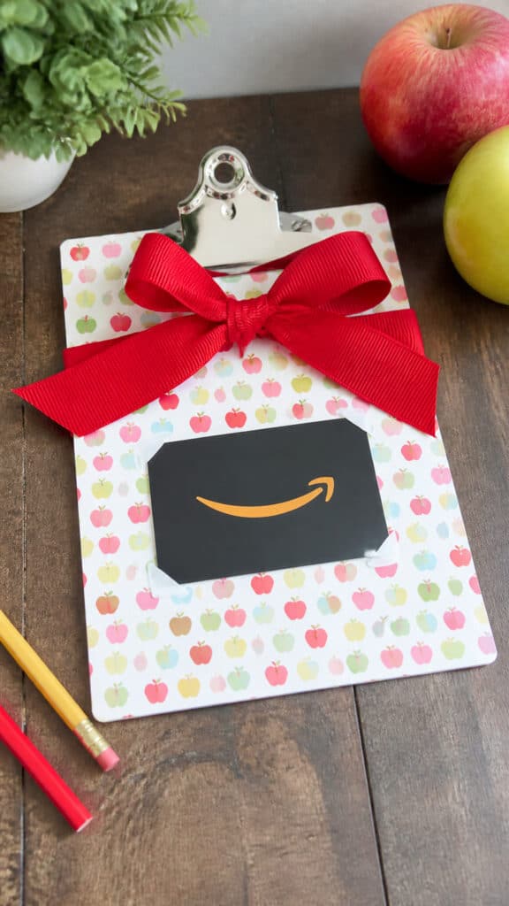 Classroom Supply Gift Cards with a Personal Touch