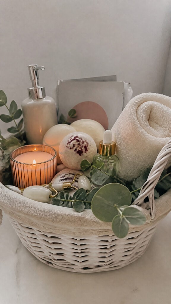 A Cozy Spa Gift Set