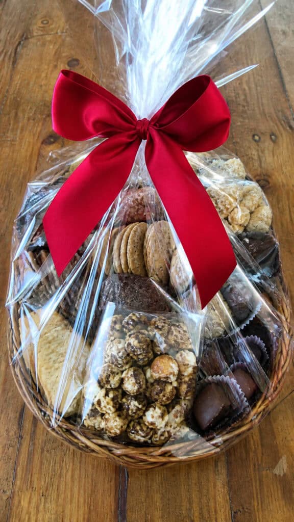 A Gourmet Food and Snack Basket